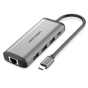 Vention USB C Multi-function 8 in 1 Docking Station- TOKHB
